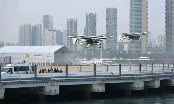 eVTOL completes maiden cross-sea inter-city flight in just 20 minutes