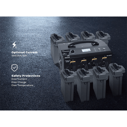2CH 30A Intelligent Balance Charger for 6S/12S/14S LiPo/LiHV Batteries