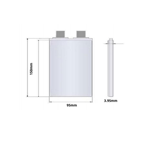 Battery-Cell 3.8V 11Ah 480wh/kg 3C-5C
