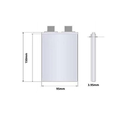 Battery-Cell 3.8V 11Ah 480wh/kg 3C-5C