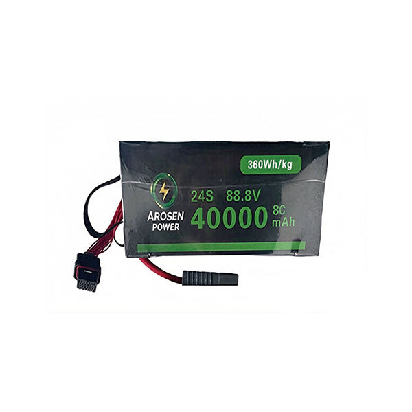 Heavy-Payload-Drone-Battery-24S-88.8V-40000mah-8C-360wh-kg