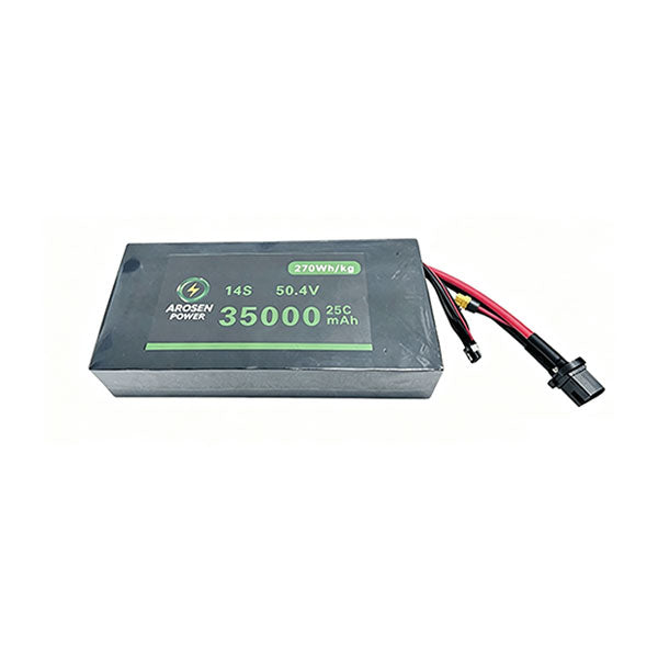 Heavy-PayloadDroneBattery14S-50.4V-35000mah-25C-270Wh-kg