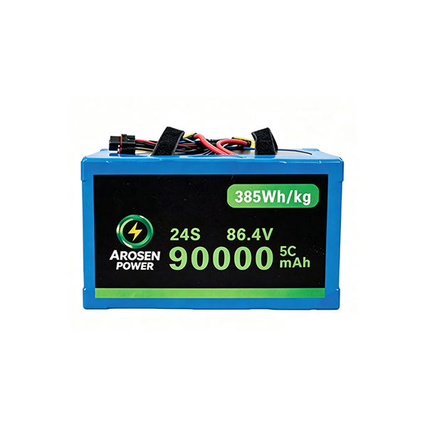 Heavy-Payload Drone Battery 24S-90000mah/5C/385wh/kg