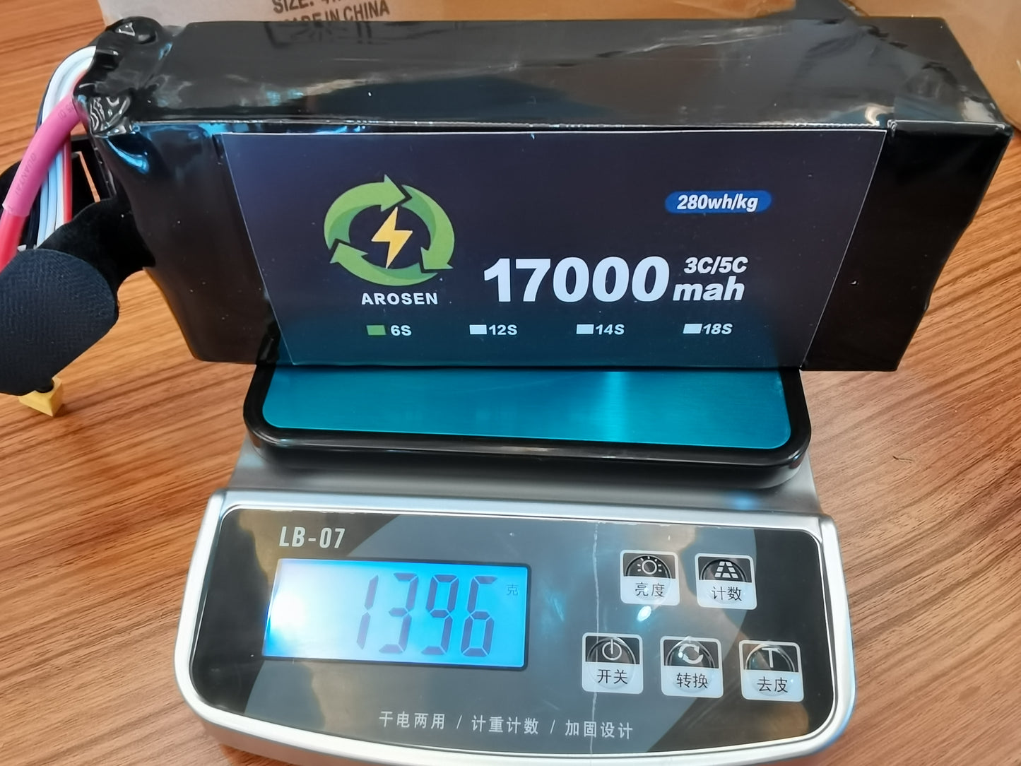 5C 17000mAh 