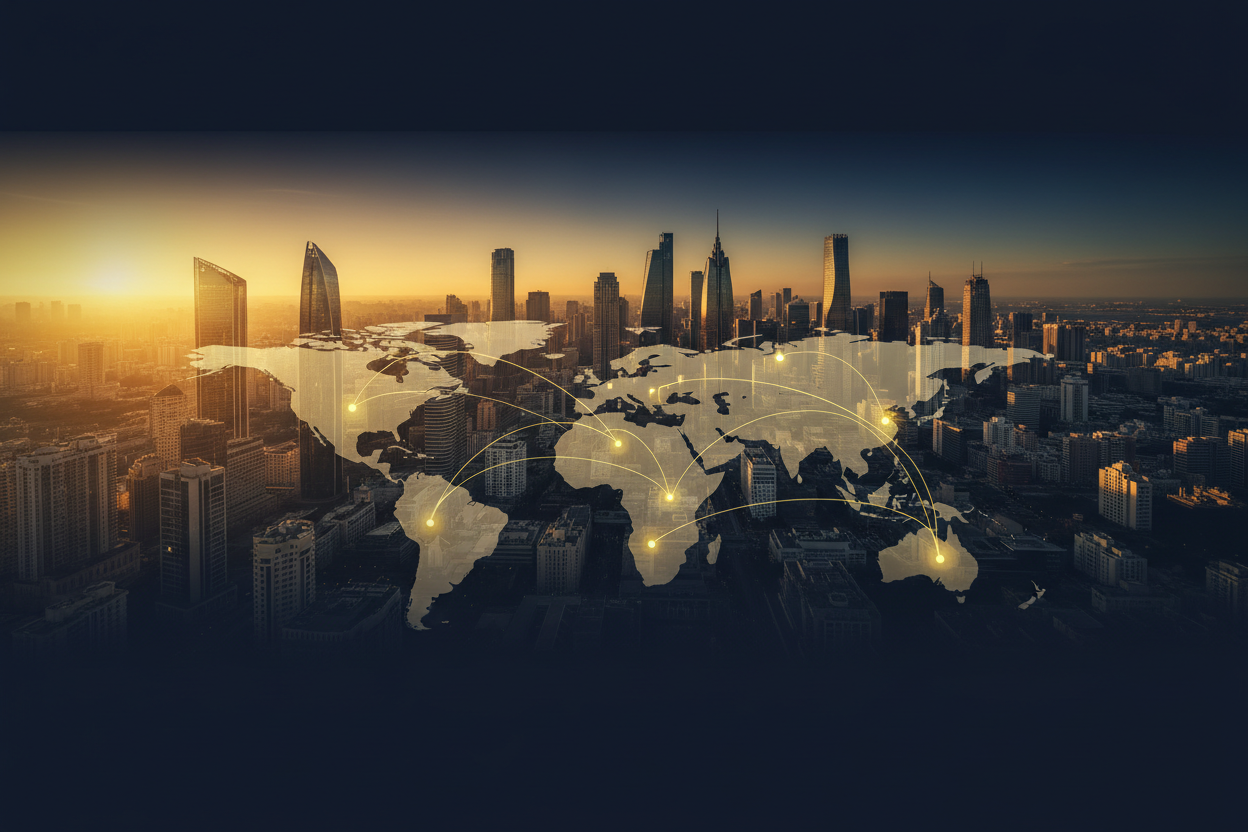 Global Recruitment Banner - Business Style